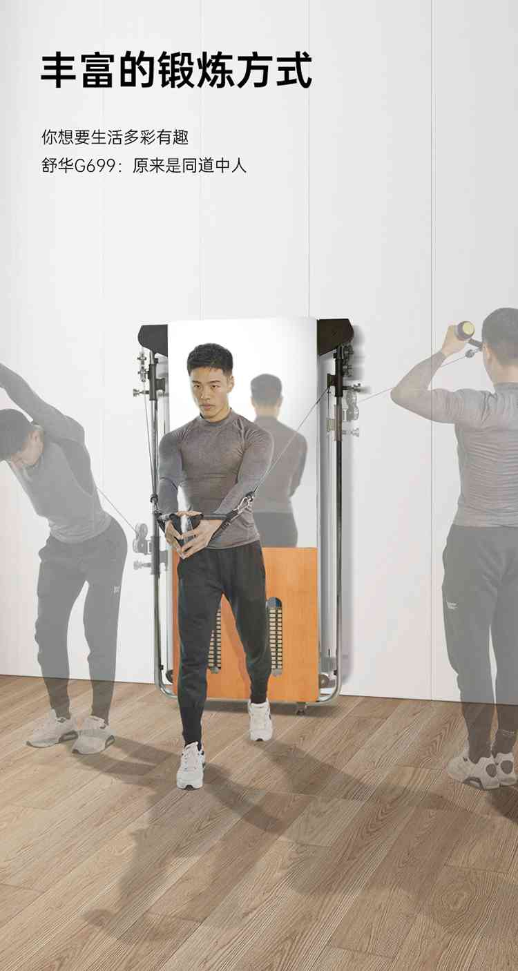 SH-G699 壁挂式拉绳训练器-广西YABO.COM体育健身器材有限公司